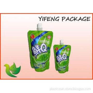 Flexible Packaging Juice Spout Pouch Laminated Reusable Foo